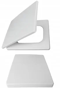 Estiva LORIDA WC sedadlo, biely duroplast